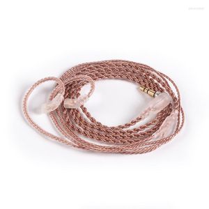 BL-03 Bl03 Bl01 4 Core Single Crystal Copper Upgrade Earphone Cable 2PIN 3.5MM Bending Plug For BLON Headset IEM