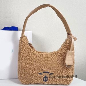 Borse da sera in peluche Nuove donne Borsa sotto le ascelle Borsa a tracolla classica posteriore Moda Borse per ascelle Tessuto in morbida spugna Materiale Cerniera di qualità Walle