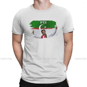 Camisetas masculinas de estilo legal IMRAN KHAN PTI Mercadoria Paquistão Top Quality Hip Hop Gift Idéia de camisa