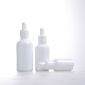 10 ml, 15 ml, 20 ml, 30 ml, 50 ml, 100 ml, weißes Porzellan, leere kosmetische Glas-Tropfflaschen, Serumflasche