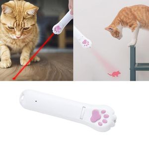 Cat Toys LED Portable Pet Interactive Toy 3 Belysningsl￤gen USB laddningsutbildningsverktyg f￶r och hundchasare l￤ttvikt