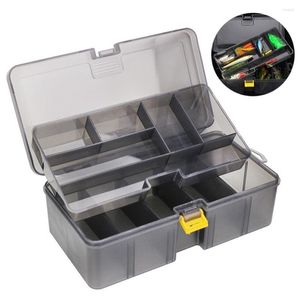 Fiske Tillbehör Favorit 55% Rabatt Supply Storage Box Hook Dubblay Waterproof Plastic Tackle Gear Tool Organisatörer