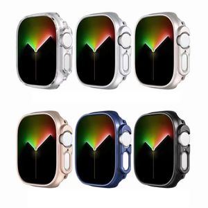 Watch Cover 49mm Hard PC Protective Cases Hollow Frame Bumper Covers for For Apple Case iwatch SE Series 8/Ultra Accessories
