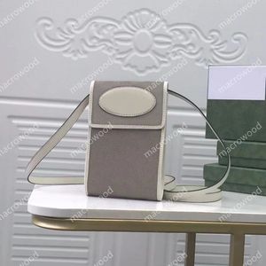 Tasarımcı Mini Telefon Çantası 1955 At Bitlik Vintage Çantalar Çanta Retro Crossbody Çanta Kadınlar Moda Omuz Çantaları Kadınlar İçin Küçük Çantalar