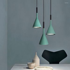 Pendant Lamps Kitchen Bedroom Modern Ceiling Lights Bar Green Ing Office Study Home Room Lamp Free Bulb