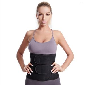 Apoio da cintura Mulheres Perda de peso Shaper Shaper Home Gym Fitness Workout Trainer Sauna Belt Belty Wrap Flet Posture Melhoria