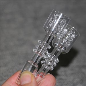 Smoking Diamond Knot Quartz Nail New Design Domeless nails 10mm 14mm 18mm Quartz Banger for glass bong water pipe dab rig