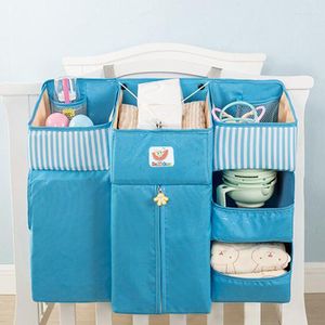 Storage Bags Crib Organizer For Baby Hanging Bag Clothing Caddy Essentials Bedding Diaper Nappy