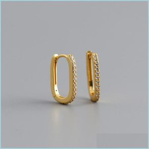 Hoop Huggie 2022 Trend Gold Plated Hoop örhängen för kvinnor lyxiga fina små sier färg hie örhänge designer ursprung minimalism fashi dhlyl