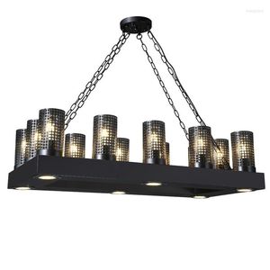 Pendant Lamps DOXA American Country Vintage Lights Fixtures Restaurant Bar Dinning Room Loft Industrial Lighting Hanglampen