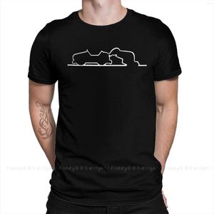 Мужская футболка Toping Clothing La Linea Funny Cartoon Fort For Men Unisex Толкает рубашку модные короткий рукав негабаритный