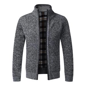 Giacche da uomo Maglione Uomo Autunno Inverno Cardigan Cappotti Uomo Spessa Pelliccia sintetica Lana Uomo Maglieria casual Taglie forti M4XL 220915