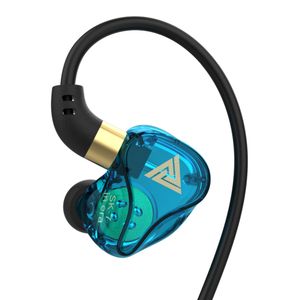Áudio portátil; VideoEarphones QKZ SK7 Driver de cobre Wired Hifi Earphone Sport Running Music Headset Gamer Super Bass Earbud ...