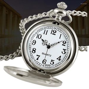 Pocket Watches Fashion Classic Black Glossy Quartz Mechanical Watch большой подарочный стол