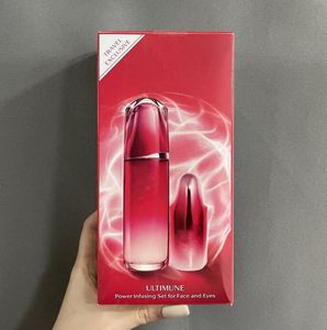 العلامة التجارية Lotion Ultimune Power Infusing مجموعة للوجه والعين 100ml15ml تسوق مجاني