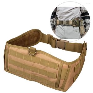 Midjestöd utomhus nylon Taktisk armé militär utrustning molle stridsbelagsbälte bälte cummerbunds midjeband