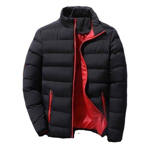 Men's Down Parkas Smooth Stylish Padded Warm Winter Coat Clothes Jacket Stand Collar for Home 220915