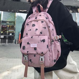 Backpack Printing Women's Design Student School Torba dla nastoletnich dziewcząt chłopcy duża pojemność Travel RucksAck Mochila