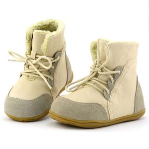 أحذية الثلوج أحذية الأطفال شتاء الأحذية الأطفال الأصليين جلود مارتن جيم جيم بويز بويز الأسود في الكاحل 220915