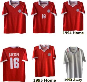 Jerseys de futebol da Suíça Retro Jersey 1994 1995 Home akanji shaqiri embolo seferovic futebol camisas Zakaria