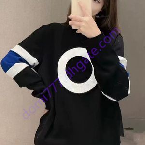 Fashion Cashmere Blend Knitwear Sweatshirts with Embroidered Letters Logo for Women and Men Hoodies S M L