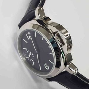 Relógios de alta qualidade relógios de luxo Staal Bomax marina Manual Manual Winding 44mm Esportes de vidro mineral reto de vidro M3 rpib