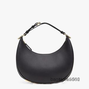 Crescent Evening Bags Underarm Bag Moon Handbags Croissant Bags Women Crossbody Back Handbag High Quality Zipper Purse Genuine Leather PouchM