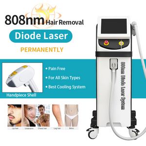 Tecnologia de refrigeração de gelo Remoção de cabelo de gelo Laser 808 com Diodo com Alemanha Dilas