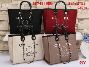 Luxury Brand Women Designer Bag CC Ladies Fashion channel black red Totes shoulder bags Casual tote Canvas Bags Hand bags Shoulder Bag 12