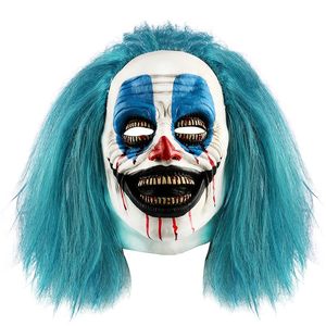Party Decoration Scary Adult Clown Mask Masquerade Halloween Laughing Killer Joker Costume Prop