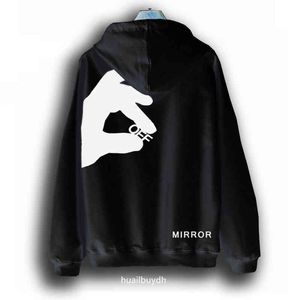 Hoodies Sweatshirts Off White Luxury Designer Mens Fashion Finger Print Now Brand Hooded Oversize Trendy Couple Pullover Ekde Novelty E1