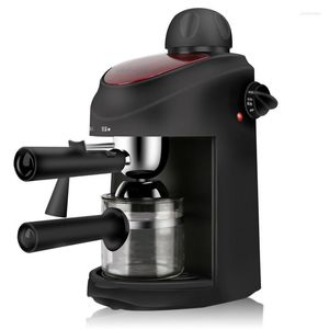 Máquina de café italiana semi-automática de alta pressão semi-automática doméstica de alta pressão pequena espuma de leite a vapor comercial