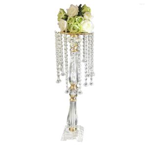 Party Dekoration Hochzeit Blumen Ball Halter Acryl Kristall Tischdekoration Vase Ständer Kerzenhalter AB1209