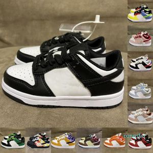 Sapatos casuais de grife infantil SB para meninos, meninas, preto, branco, panda, tênis esportivo Chunky Obsidian Dunks Low