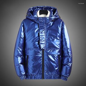 Männer Unten Weiße Ente Jacke Warme Mit Kapuze Dicke Puffer Mantel 2022 Männlichen Casual Windjacke Mantel Thermische Winter Parka Männer