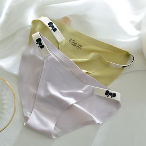 Kadın Panties Kız Kısa Moda Kızlar İçin Günlük Kılavuzlar Soy içe 4pcs Mix Rengi