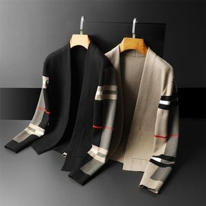 MISTA DE WOOL MELHOR Brand Moda Marca Europeia Luxo Men Classic Plaid Knit