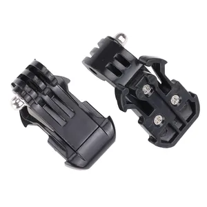 Black J-Hook Buckle Tripod Mount Adapter för GoPro Session Go Pro Hero 6 5 4 3 SJCAM Action Sport Camera