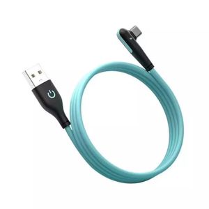 90 درجة نوع C USB C كابلات الألعاب شحن كابلات الشحن