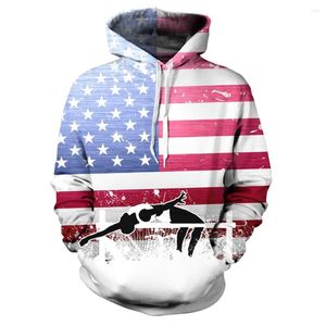 Herren-Kapuzenpullover, USA-Flagge, Sportartikel, Herren-Kapuzenpullover, Sweatshirts, Moletom-Sweetshirts, Trainingsanzüge, grafische Kleidung, Roupas Bluzy