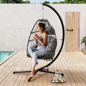 Kussen schommelstoel stoel schommel hangende mand achter pads ei hangmat dik voor huistuin