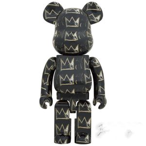 NOWOŚĆ 400% Bearbrick Action Figures 28cm Jean-Michel Basquiat Limited Collection Akcesoria Medicom Toys