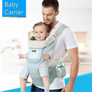 S Slings ryggsäckar Ergonomiska baby spädbarn Hipseat Facing Kangaroo Wrap Sling för resor 220915