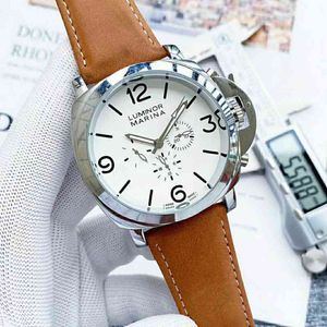 Mens Watch 고품질 디자이너 엔드 남성 S는 풀 자동 기계 운동 가죽 스트랩 크기 C1JC를 채택합니다.