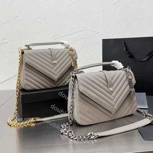 Designers bags women fashion Shoulder bag gold silver chain bag leather handbags Lady Y type quilted lattice chains flap luxurious handbag for female