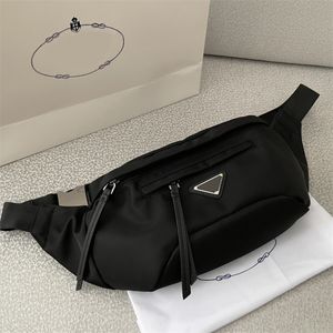 Designerskie saszetki na talię Męska saszetka na klatkę piersiową Czarne saszetki Fanny Torebka damska Unisex Crossbody Wysokiej jakości luksusowa torba