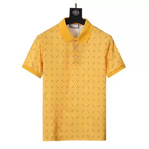 2022 Designer Streifen Poloshirt T-Shirts Schlange Polos Biene Blumen Herren High Street Fashion Pferd Polo Luxus T-Shirt#998