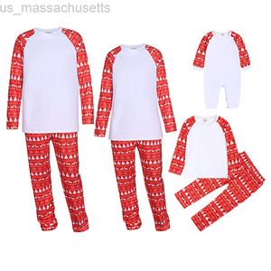 Family Matching Outfits Christmas Family Matching Pajamas Set Cartoon Printed Father Mother Son Daughter Clothes Adult Kids Sleepwear Suit Baby Romper L220916