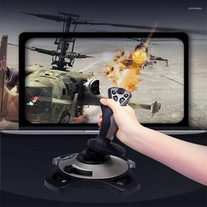 Игровые контроллеры PXN-2113 Simulator Simulator Gamepad Controller Joystick для ПК/настольных моделирования вибрационных аксессуаров самолета