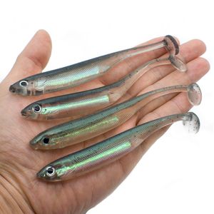 Entertainment Sports Lures SEALURER Fishing Lure Seabass Artificial Silicone Worm Shad Swim Jig Head Fishing Tackle Soft bait